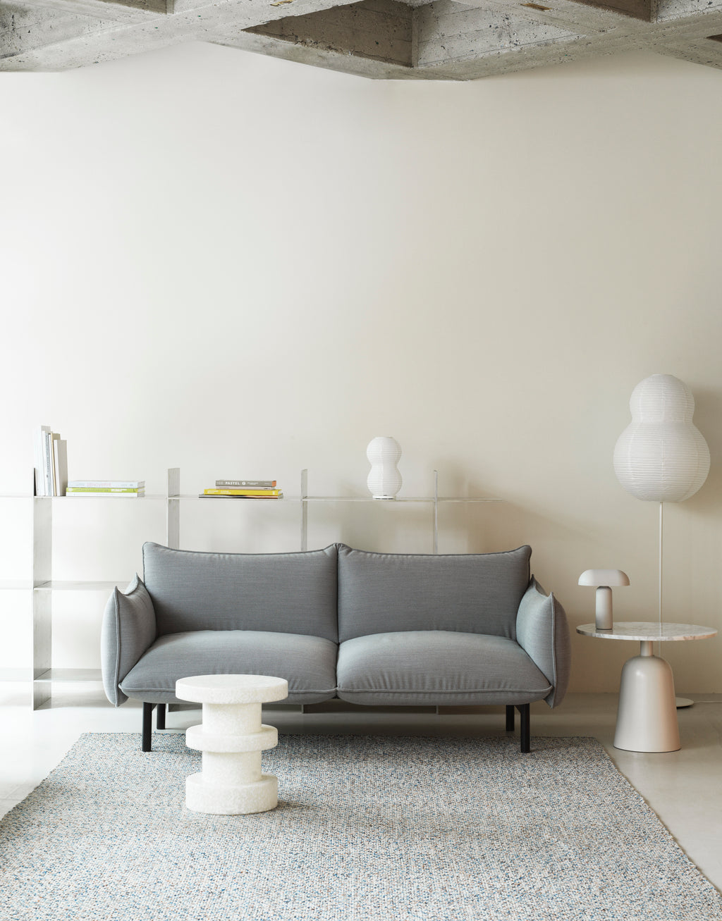 Bit Stool White