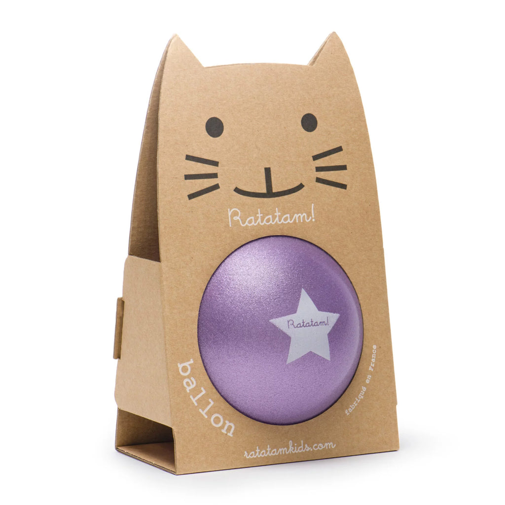 Purple Glitter Ball