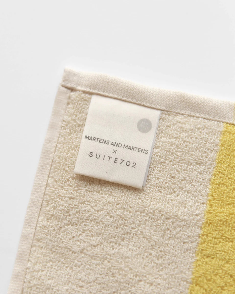 Bath towel Yellow Bordeaux