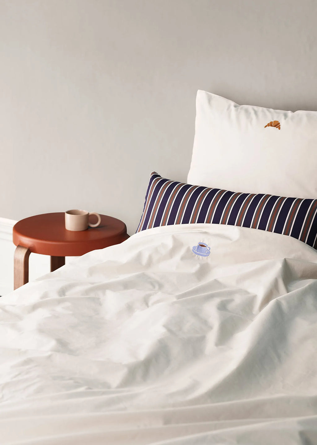 Lazy Morning Grey Bed Linen