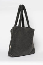Grey Teddy Mom Bag
