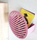 Diagonal Wall Basket Pink