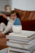 Baby Bottle Blue Gray