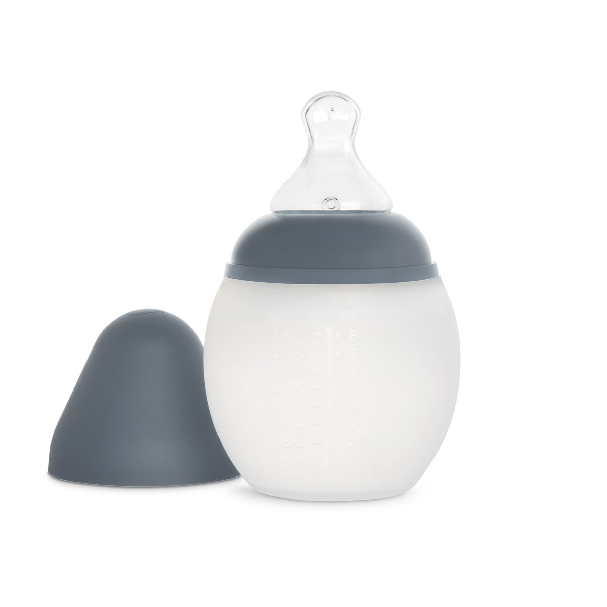 Baby Bottle Blue Gray