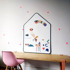 Geometric Shape & Tangram Puzzle Magnets