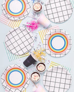 Rainbow Stripe Party Napkins