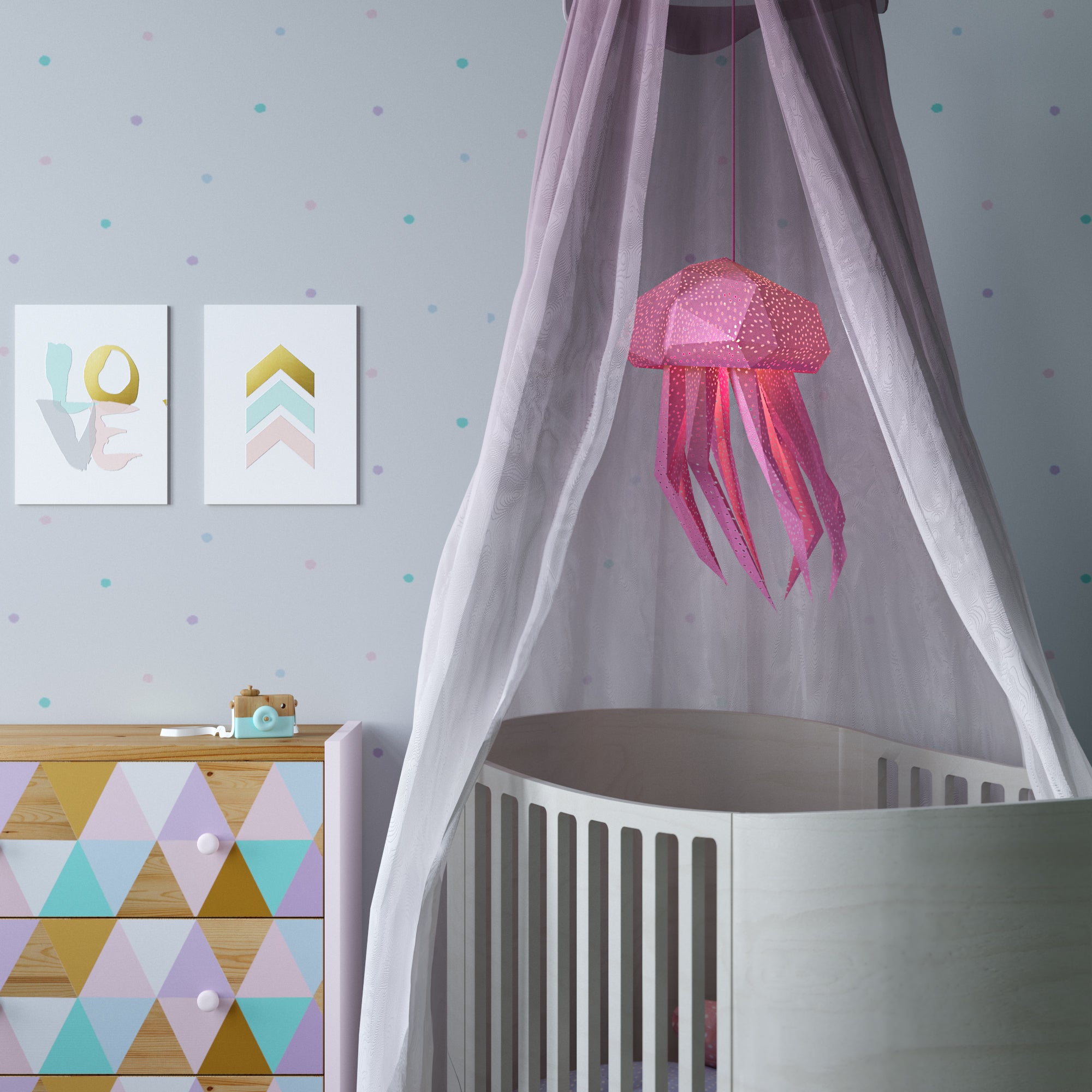 Jellyfish Paper Lantern